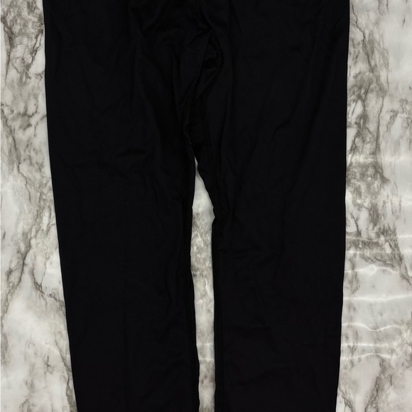 3 pair New  THICK Black Leggings NON SEE THEOUGH ankle cut - Picture 3 of 3